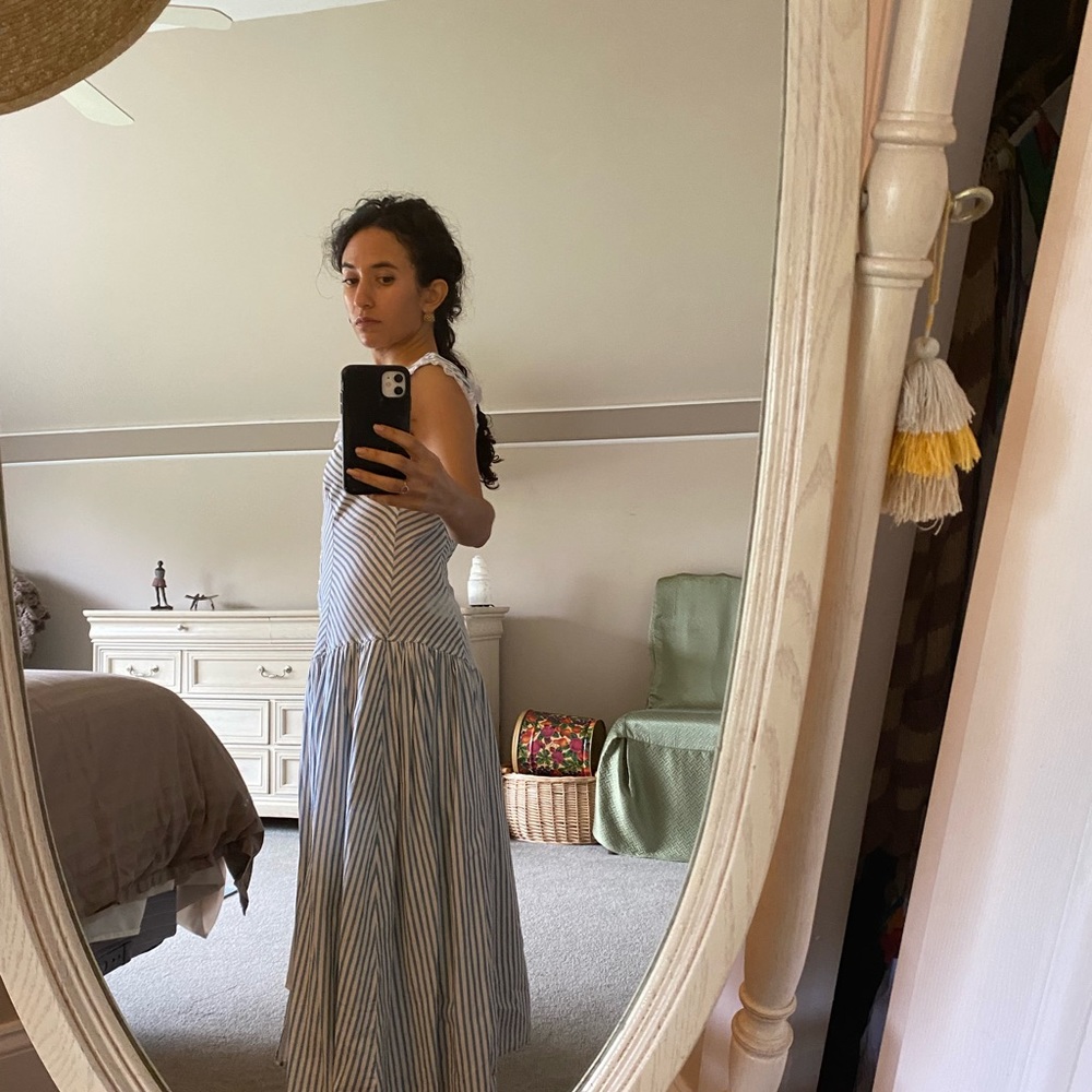 80’s does 30’s peasant chic